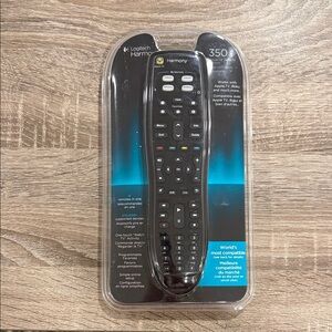 Logitech Harmony 350 Universal Remote - Black NEW SEALED